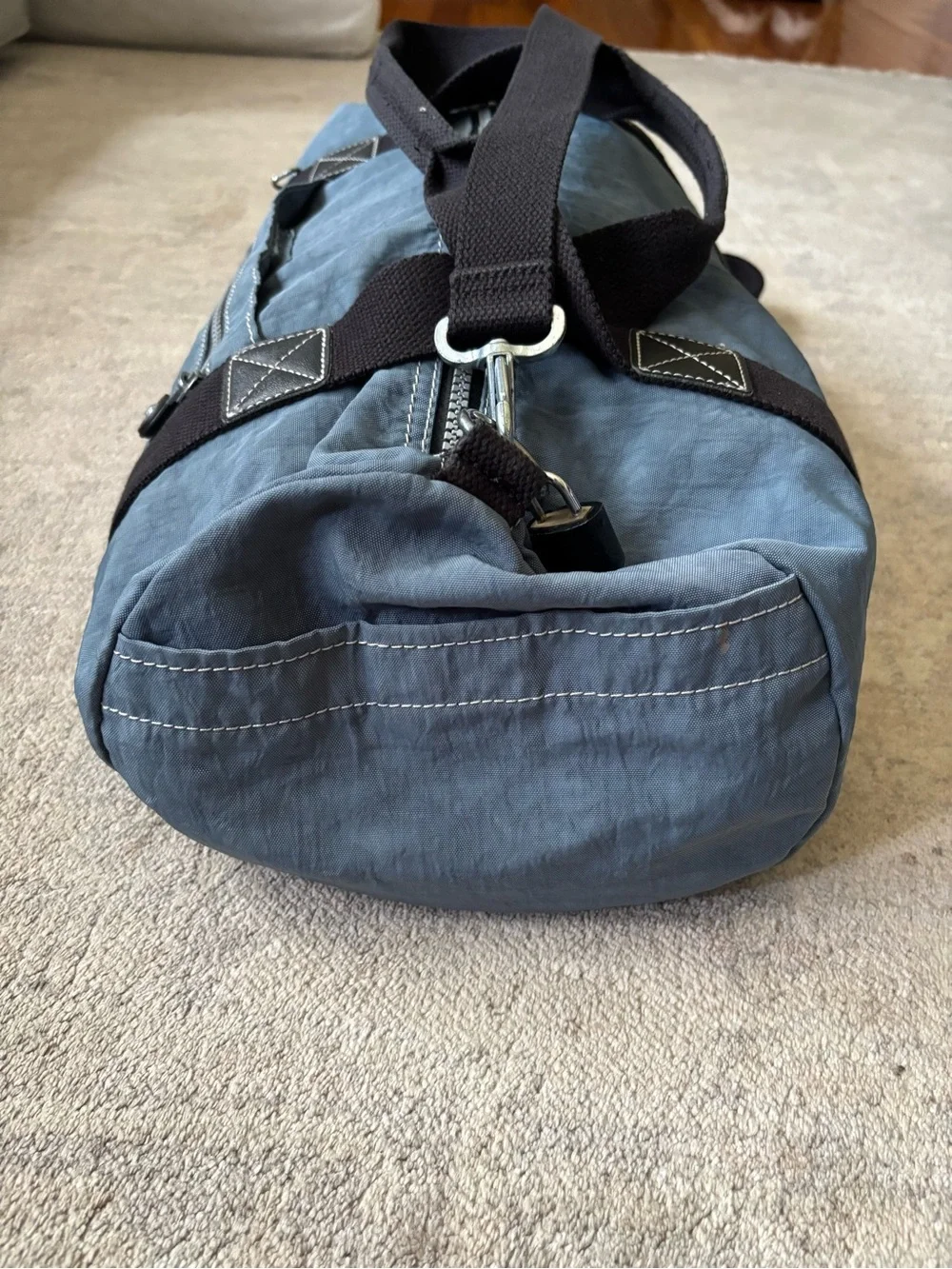 Vintage Kipling blue Duffel bag